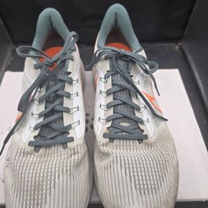 Nike Men's Athletic Shoes - Gray and Orange